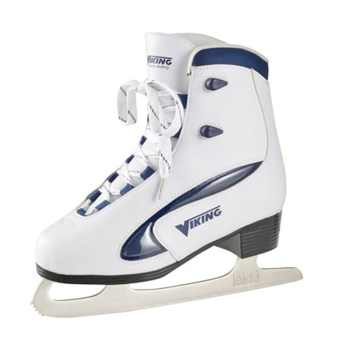 Viking kunst schaatsen wit blauw 4