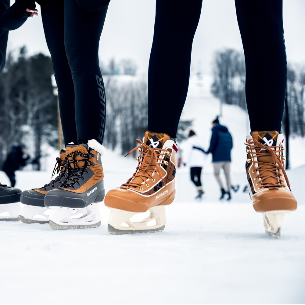 Bauer Chamonix Rec ijshockey schaatsen dames bruin 8