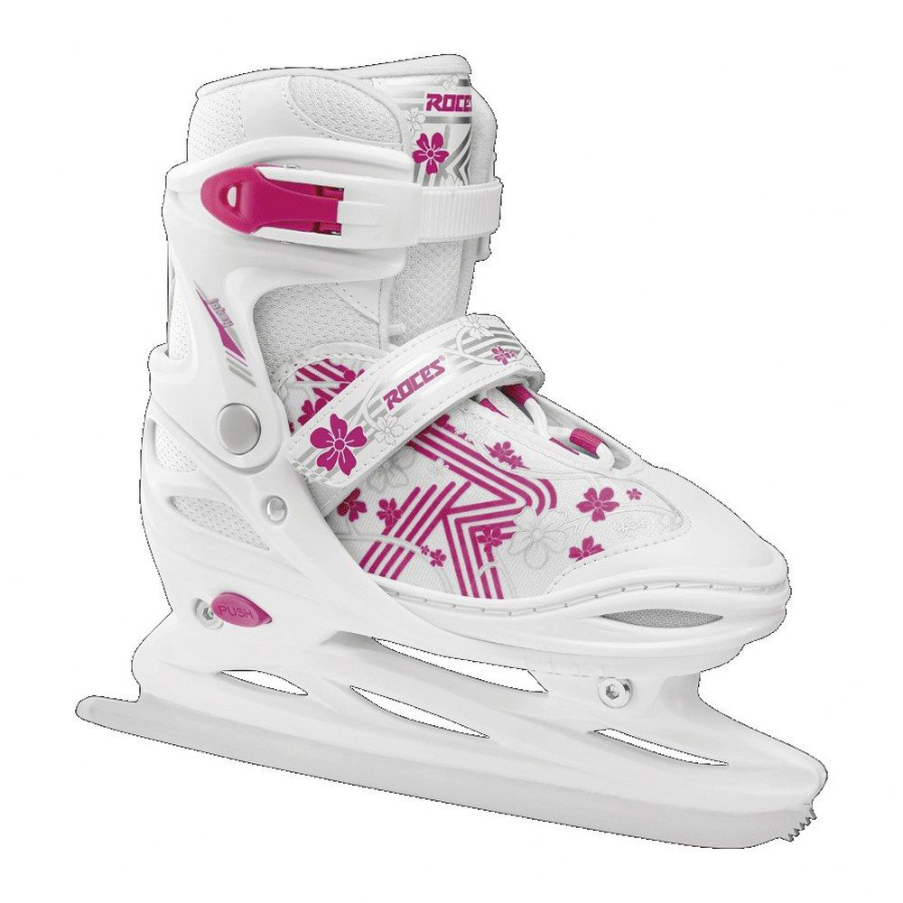 Roces Jokey ice 3.0 kinderschaatsen wit/roze foto 1