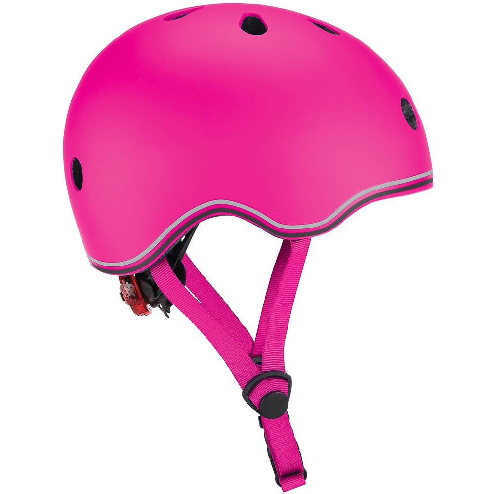 verstelbare schaatshelm kind fuschia roze