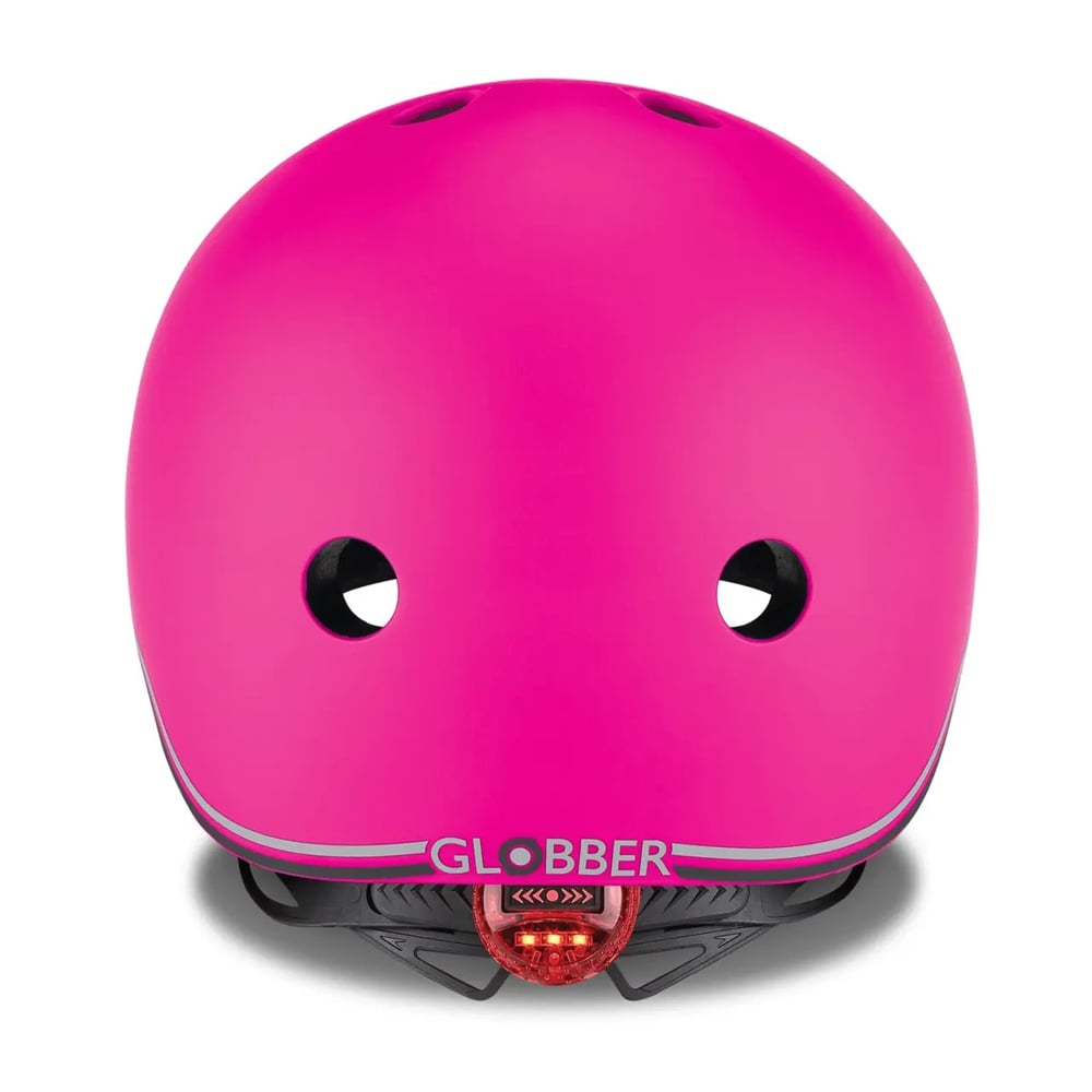 Globber verstelbare schaatshelm kind fuschia roze 4